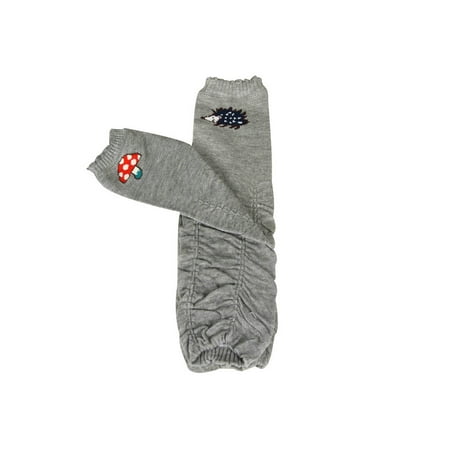 

Wrapables® Adorable Designs Baby Leg Warmers O/S Porcupine and Mushroom