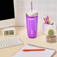 thumbnail image 2 of ZOKU Cafetière Instantanée Réutilisable Refroidit les Boissons Chaudes en Quelques Minutes Sans Dilution Gobelet Portable de 11 Onces avec Couvercle Anti-Déversement et Paille Violet, 2 of 4