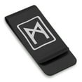 thumbnail image 1 of Stainless Steel Elder Futhark Mannaz Rune Classic Slim Money Clip Credit Card Holder, 1 of 2