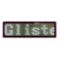 thumbnail image 2 of LED Sign Ticker LED Insignia Display Scrolling Indicator Recargaable Office Illuminated Sign , luz de color blanca, rosa, cáscara Luz cáscara kusrkot Etiqueta de identificación de LED, 2 of 7
