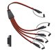 thumbnail image 1 of Billion Rich 2 Pies/65 Cm Conector Sae Y Divisor 1 A 4 Cable De Extensión Compatible Con Conexión Y Transferencia Solar (12 Awg 1 A 4), 1 of 5