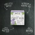 thumbnail image 4 of Maty’s Baby Chest Rub, Menthol and Petroleum Free, Cold and Congestion Relief, 1.5oz, 4 of 14