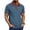 Blue, variant on Short Sleeve Mens Golf Polo Shirts Summer Colorblock Quick Dry Classic T-Shirt Casual Collared Slim Fit Moisture Wicking Tops