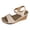 Beige, variant on Platform Sandals Women Cork Slingback Wedges Open Toe Heels Comfortable Arch Support Summer Beach Orthopedic Shoes Orange Size 9