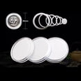 thumbnail image 3 of 20pcs 45mm Round Cases Coin Storage Capsules Holder with Adjustable Pads, 3 of 8