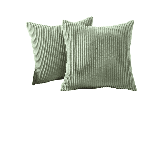 Fundas Para Cojines Decorativos Suave Terciopelo 2 Piezas Xtellar blanco