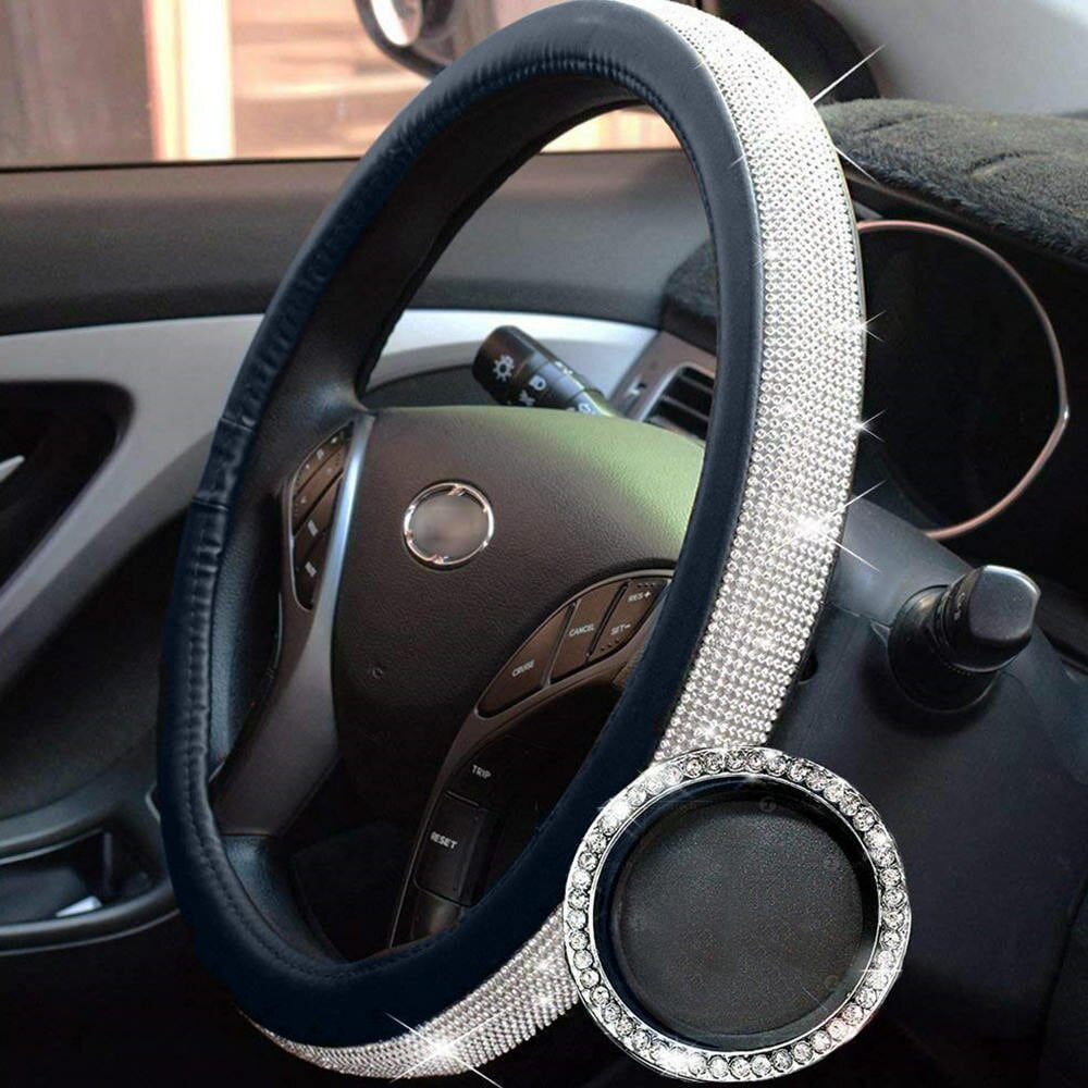 Bling Steering Wheel Cover with Crystal 