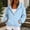 Light Blue, variant on NominalSnug Womens Hoodies Half Zip up Casual Fleece Lined Top Long Sleeve Hooded Sweatshirts Fall Clothes 2026