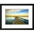 thumbnail image 2 of Sunrise on the Pier at Terre Ceia Bay, Florida, USA, Scenic World Culture Framed Art Print Wall Art by Richard Duval, 2 of 6