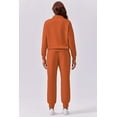 thumbnail image 3 of Weardear Women 2 Piece Sets Long Sleeve Tracksuit Fall Travel Outfits Joggers Sets Half Zip Sweatsuit Matching Set, 3 of 7