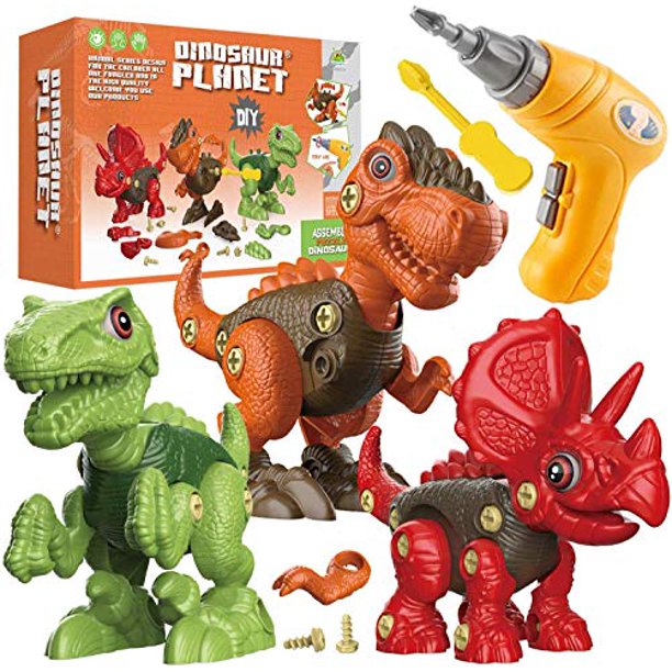 Fundia Take Apart Dinosaur Toys for Kids 35, STEM Toys for 3 4 5 6 7