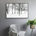 thumbnail image 2 of wall26 Floating Framed Canvas Wall Art for Living Room, Bedroom Black and White Tree Art Canvas Prints for Home Decoration Ready to Hang - 24x36 inches, 2 of 4