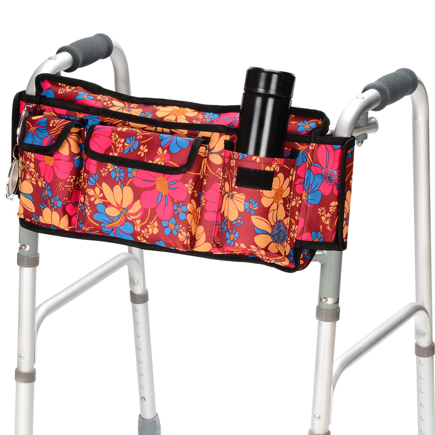 supregear Walker Bag, Folding Walker Basket Organizer Pouch Tote with