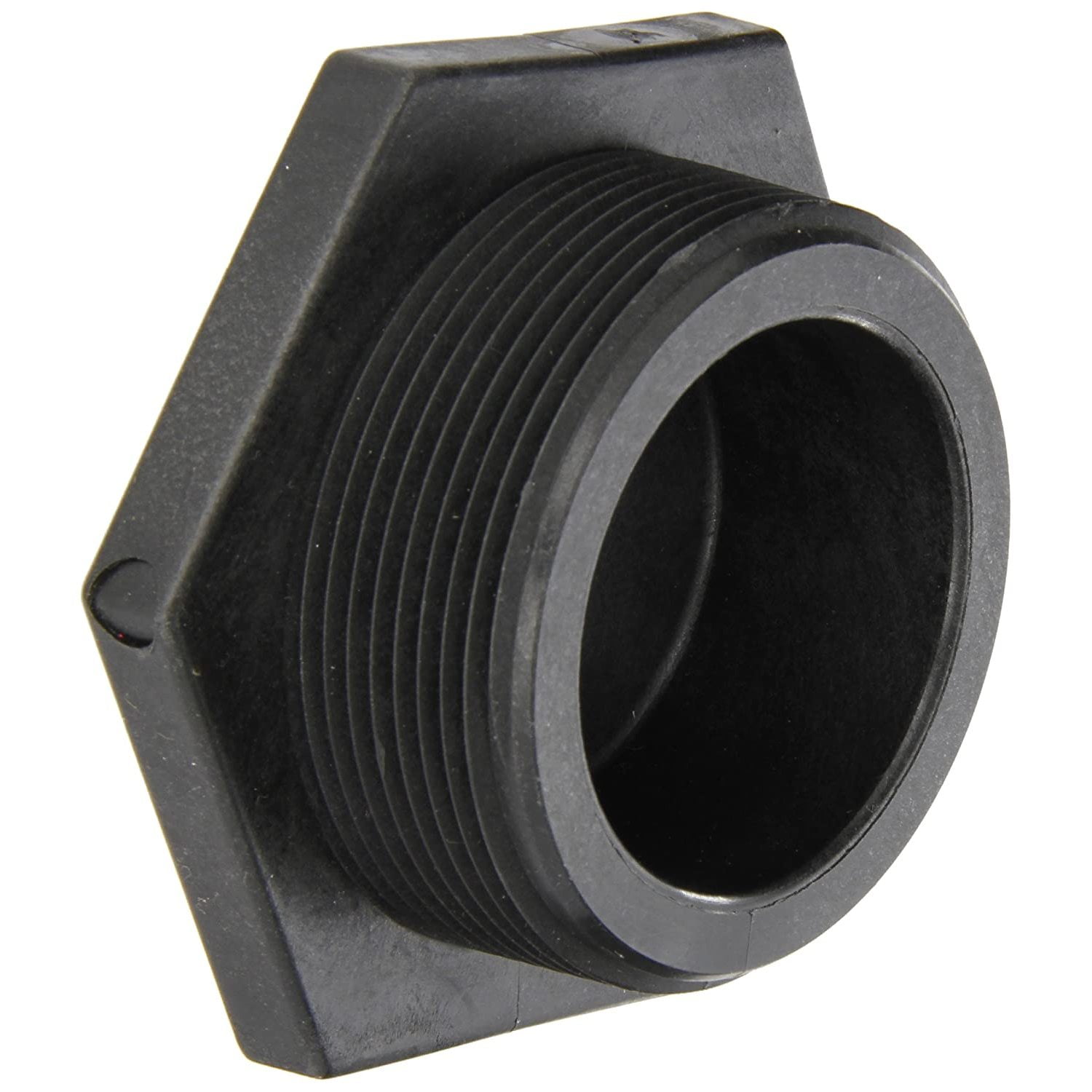 Banjo PLUG300 Polypropylene Pipe Fitting, Plug, Schedule 80, 3" NPT Male, Plug for closing the