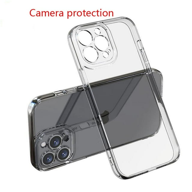 Clear Case For iPhone 12 11 13 14 Pro max Soft TPU Transparent Phone Case Clear Cover For iPhone 12 13 mini Cases