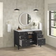 thumbnail image 7 of James Martin Vanities 485-V48-Fenc Myrrin 48" Free Standing Single Basin Ash Wood Vanity, 7 of 7