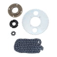 thumbnail image 4 of T8F Chain Sprocket Kit, 10T And 54T Drive Chain Sprocket Connector Set Erosion   For Bike, 4 of 8