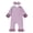 Purple, variant on felwors Newborn Baby Girl Clothes Jumpsuit Ruffle Romper Bodysuit Pants Headband One-Piece Coming Home Hospital Outfits
