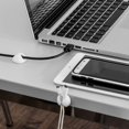 thumbnail image 4 of 5x White Cable Clips Cable Holder Cable Management Cable Fixing Cable Organizer for Cables Up to 8mm Cable Clips Cable Fixing Cable Management, 4 of 5