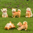 thumbnail image 4 of Ruiboury Dog Ornament Simulation Animal Miniature Modern Wide Application Figurines Decoration Desk Decorations Christmas Scratch dog, 4 of 6