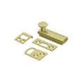 thumbnail image 2 of Deltana 2SBCS3 2" Surface Bolt; Concealed Screw; Heavy Duty; Bright Brass Finish, 2 of 3
