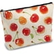 thumbnail image 1 of Bolsas de maquillaje de cereza para mujer, bolsa de viaje para cosméticos, bolsa con cremallera, estuche multiusos para lápices, artículos de tocador, bolsa de almacenamiento, organizador, 1 of 9