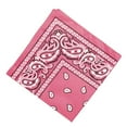 thumbnail image 4 of Bandana de Algodón con Estampado de Cachemira Hugo Rosa, 4 of 6