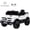 Whitehite, variant on HEIMILI 12V Ride on Toys Electric Car,Licensed Mercedes-Benz Unimog w/Parent Remote Control,Age for 1-4 Boys,Girls,Kids,Black