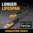 thumbnail image 3 of Cable USB C a Lightning DEWALT reforzado, trenzado, 1,2 m, 3 of 9