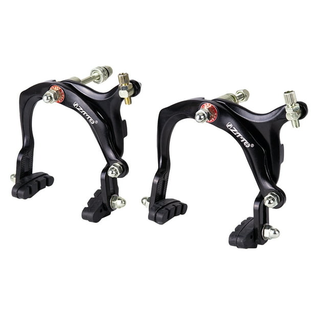 1Pair Bicycle Side Pull Brake Caliper Bike Brake C Clip Long Arm
