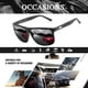 thumbnail image 5 of Perfectmiaoxuan Polarized sunglasses for men/women; Vintage/classic/elegant light frame; HD pilot lenses; Golf/driving/fishing/travel Eyewear, 5 of 5