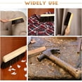 thumbnail image 4 of Wooden Bench Brush Fireplace Brush Horsehair Bench Brush Soft Hair Long Wooden Handle Dust Brush Fireplace Tidy Car Home Workshop, 4 of 5