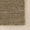 thumbnail image 4 of Rugs USA x Nate Berkus Hollis Solid Wool Cozy Area Rug, 8' 6" x 11' 6", Hollis Ash Brown, 4 of 7