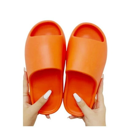 

QWZNDZGR Summer Slippers Men Women Indoor Eva 2021 Cool Soft Bottom Sandals Trend Slides Light Beach Shoes Slippers Home big size 46