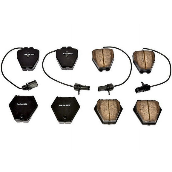 Front Brake Pad Set - Compatible with 2002 - 2003 Audi S6