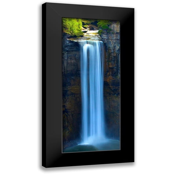 McLoughlin, James 8x14 Black Modern Framed Museum Art Print Titled - Vertical Water VII