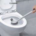 thumbnail image 4 of BVXEEP Toilet Brush, Toilet Bowl Brush and Holders with 2 Type Capability Brush-Rubber Brush and Slit Brush- Toilet Bowl Brush Clean Every Corner of The Toilet, 4 of 6