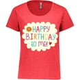 thumbnail image 3 of Inktastic Happy Birthday to Me Women's Plus Size T-Shirt, 3 of 5