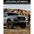 thumbnail image 2 of Running Boards, 6 inch Car Side Steps Nerf Bars for 2005-2023 Toyota Tacoma Double Cab, 2 of 6