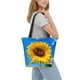 thumbnail image 2 of Balery Blue Sky Sunflower Bolsa de Hombro con Diseño, Bolsa Grande y Duradera, Bolsa Versátil para Compras, 2 of 6