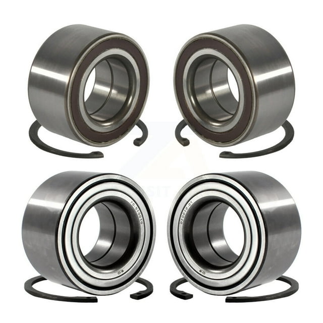 Kugel Front Rear Wheel Bearing Kit for Car 2006-2010 2012-2015 Mazda 5 - Left Right Side (Driver Passenger) K70-101149