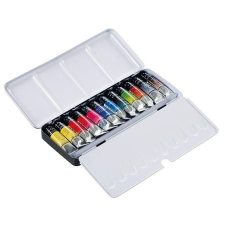 UPC: 3046451940158 | Sennelier French Artists Watercolor Metal Tin Set 10ml Tubes 12-Colors