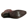 thumbnail image 4 of Dan Post Western Boots Womens 11" Leather Studded Snip Red DP3636, 4 of 5