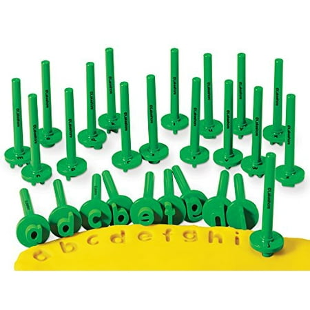 - Lakeshore Lowercase Alphabet Dough Stampers