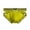 Yellow, variant on NoxwB Men's Ice Silk Thin Dual String Cheeky Briefs Sexy Low Rise Enhanced Bulge Pouch Underpants Casual Breathable Underwear Pink L
