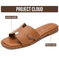 thumbnail image 2 of Sandalias Project Cloud de cuero con memoria, sin cordones, para mujer, 2 of 6