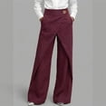 thumbnail image 2 of Endives Women Linen Pant Dress Pants Summer Business Casual Outfits Baggy Pant Wide Leg Pant With Pockets 2026 Beach Vacation, 2 of 6
