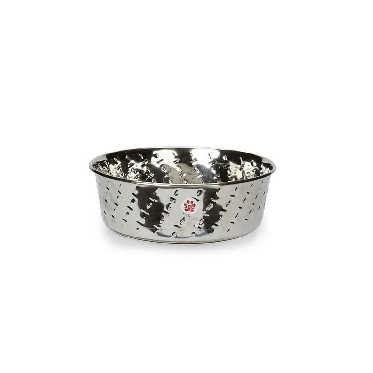 Weighted stainless hotsell steel dog bowls