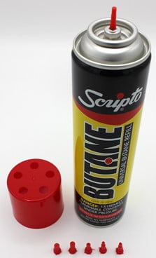 (2 pack) Scripto Butane Canister 165 Grams