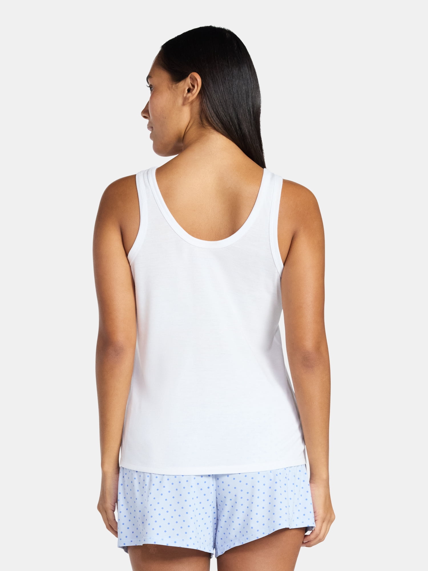 Disney Stitch Women's and Women's Plus Tank Top and Shorts Pajama Set, 2-Piece, Sizes XS-3X